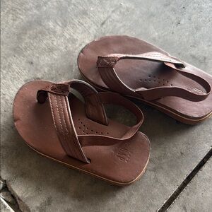 Brown Flip Flop Sandals